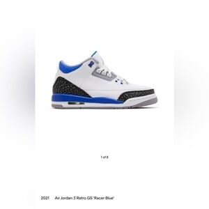 Jordan 3s racer blue 💙